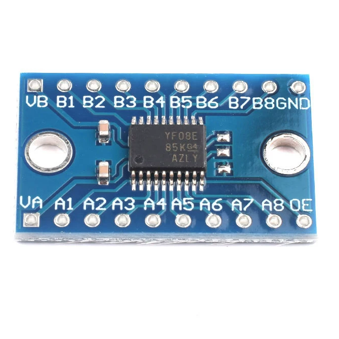 TXS0108E 8‑Channel Logic Level Shifter